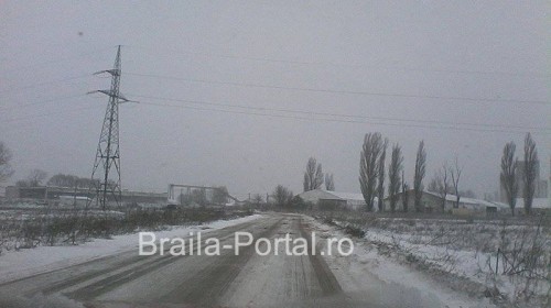 Starea drumurilor Brăila - 27.12.14