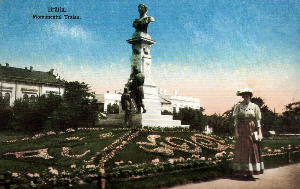 Legătura dintre Liceul Nicolae Bălcescu şi monumentul Traian