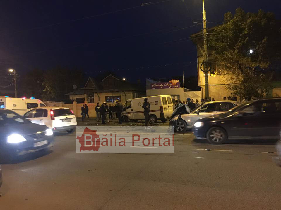 Accident pe B-dul Dorobanților