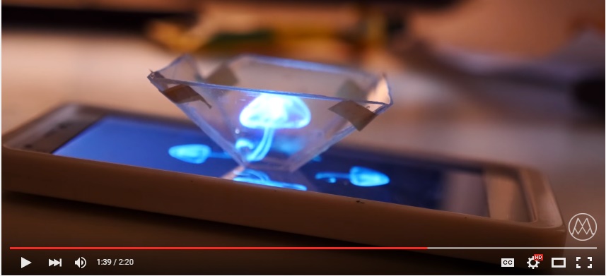 Cum să faci o hologramă 3D cu telefonul?