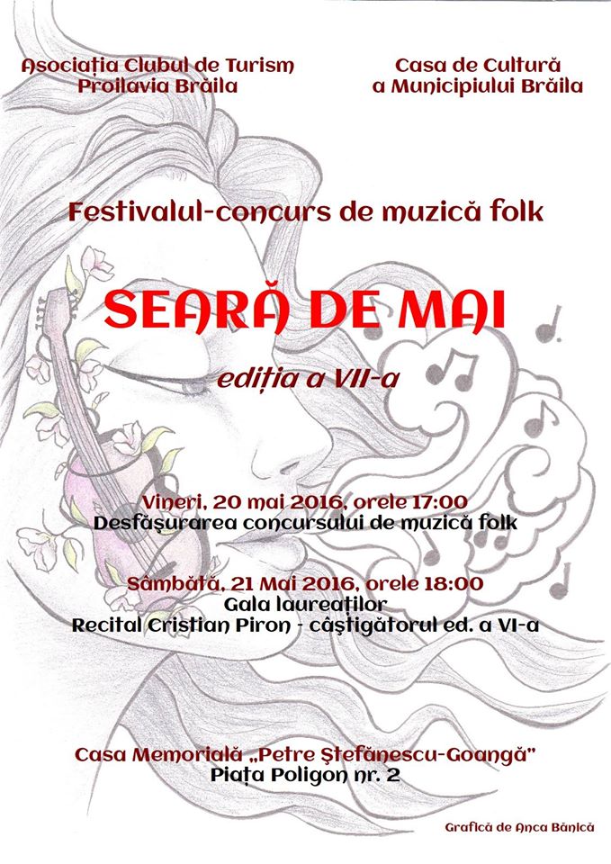 Festivalului Concurs de Muzică Folk „Seară de Mai”