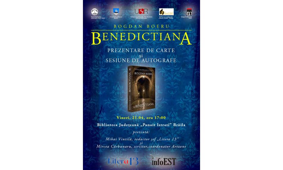 Benedictiana, lansare de carte