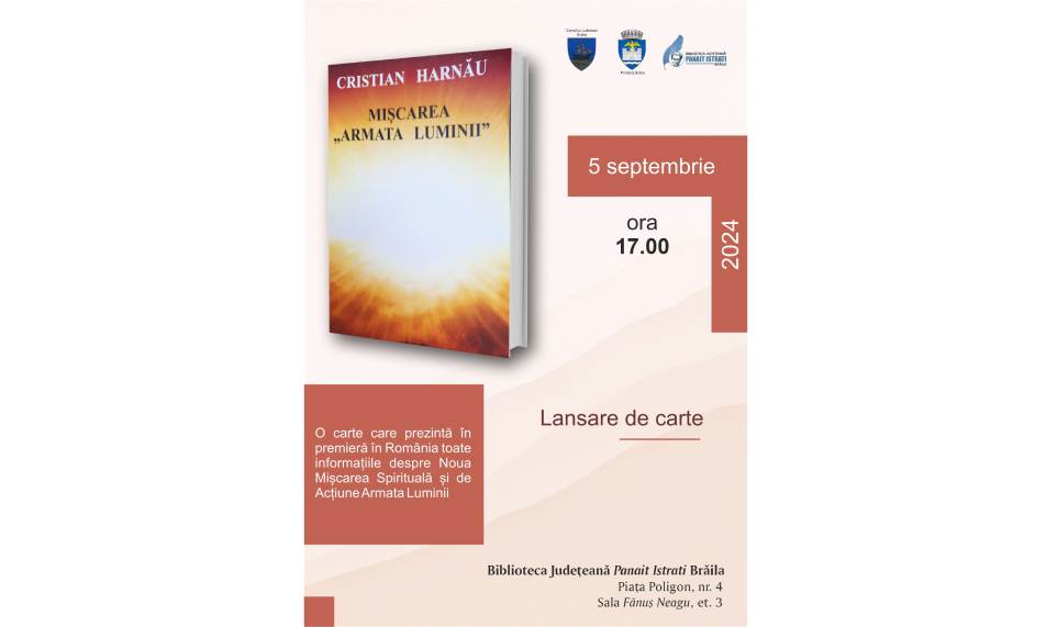 Cristian Harnău – lansare de carte